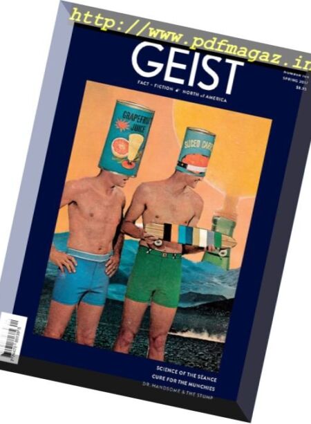 Geist Magazine – Spring 2017 Cover