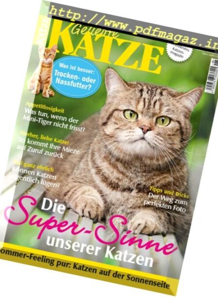 Geliebte Katze – Juni 2017 Cover
