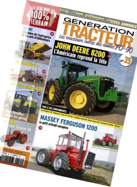 Generation Tracteur – Mai-Juin 2017 Cover