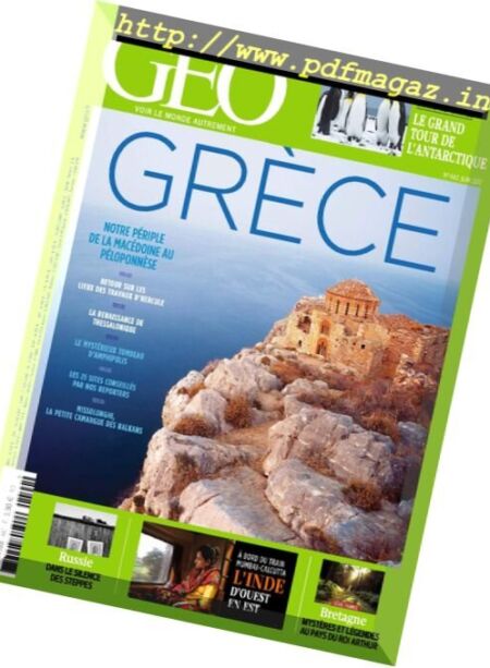 Geo France – Juin 2017 Cover