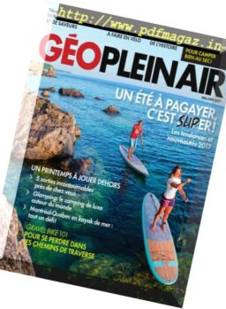 Geo Plein Air – Mai-Juin 2017