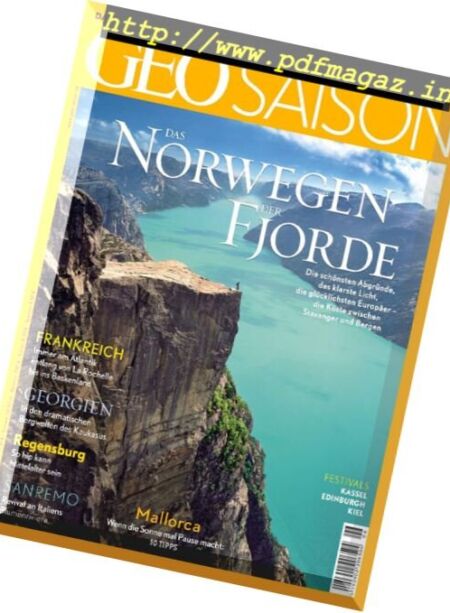 Geo Saison – Juni 2017 Cover