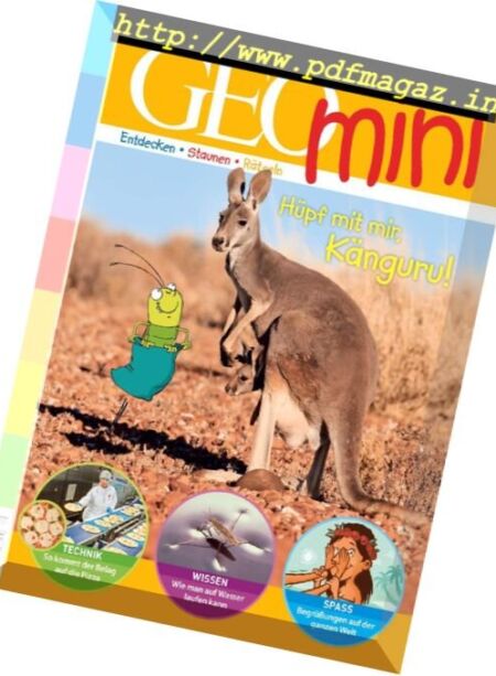 Geomini – Mai 2017 Cover