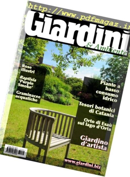 Giardini & Ambiente – Giugno-Agosto 2017 Cover
