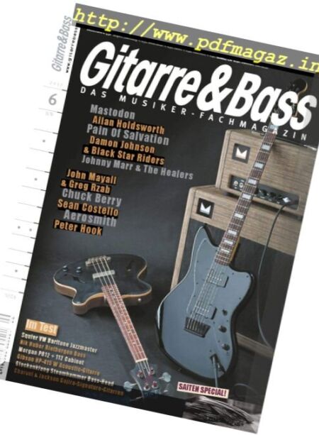 Gitarre & Bass – Juni 2017 Cover