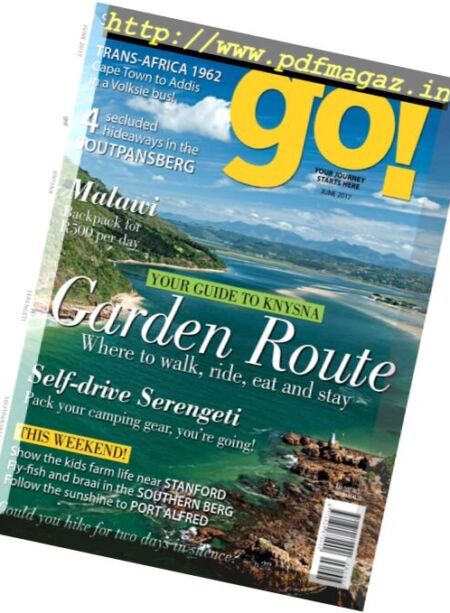 go! South Africa – June 2017 Cover