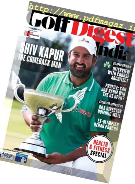 Golf Digest India – June 2017 Cover