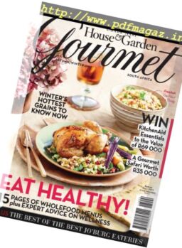 Gourmet South Africa – Autumn-Winter 2017