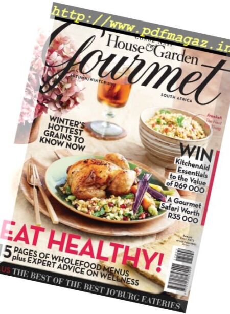 Gourmet South Africa – Autumn-Winter 2017 Cover