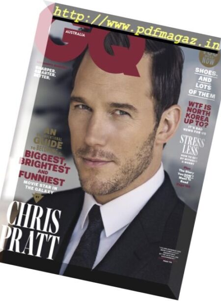 GQ Australia – May 2017 Cover