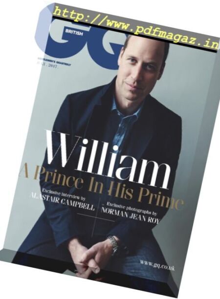 GQ UK – July 2017 Cover