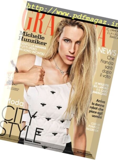 Grazia Italia – 10 Maggio 2017 Cover