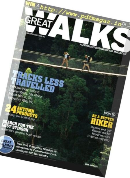 Great Walks – April-May 2017 Cover
