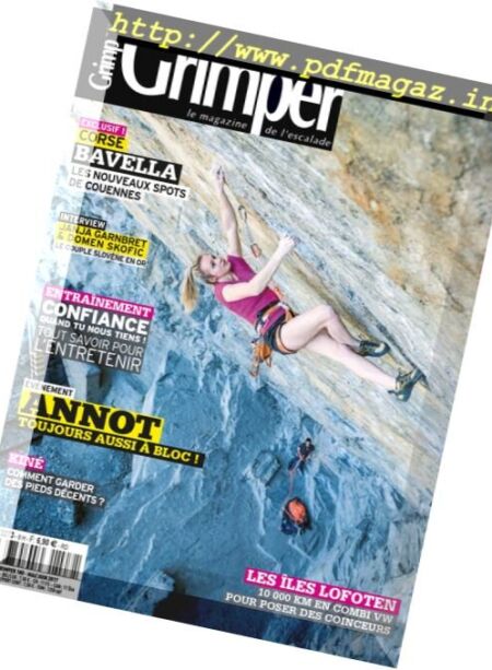 Grimper – Mai-Juin 2017 Cover