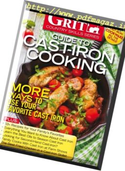 Grit Country Skills Series – Guide to Cast-iron Cooking 2017