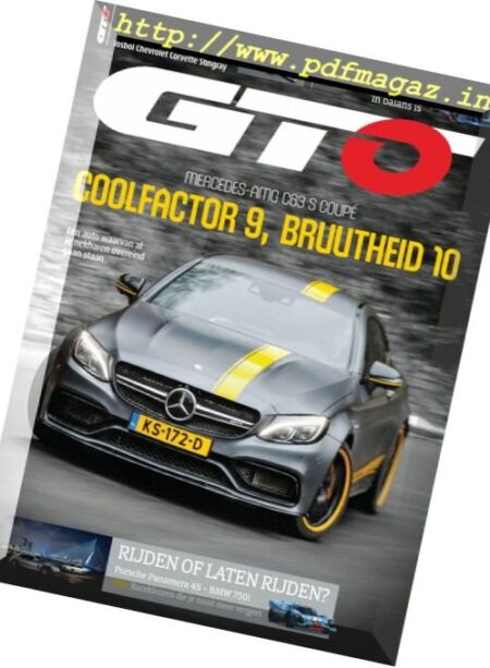 GTO – Nr.1, 2017 Cover