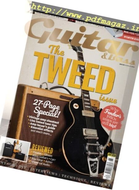 Guitar & Bass – June 2017 Cover