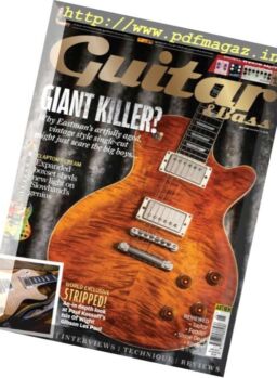 Guitar & Bass – May 2017