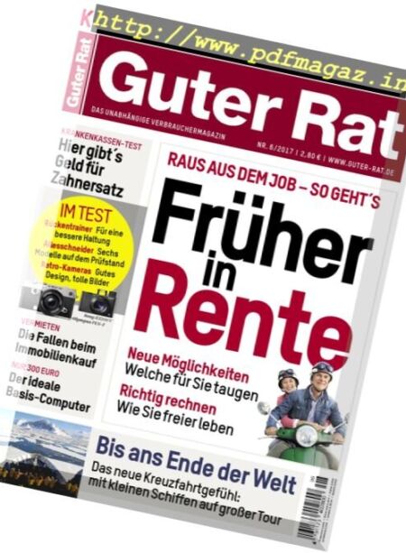 Guter Rat – Juni 2017 Cover