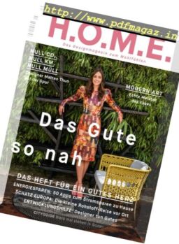 H.O.M.E. Germany – Juni 2017