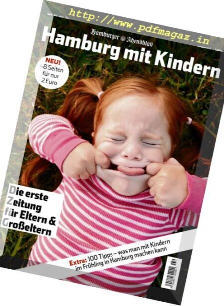Hamburg mit Kindern – April-Juni 2017 Cover