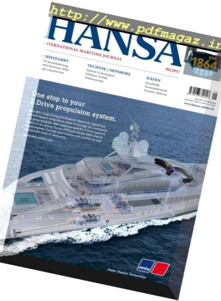 Hansa – Juni 2017 Cover