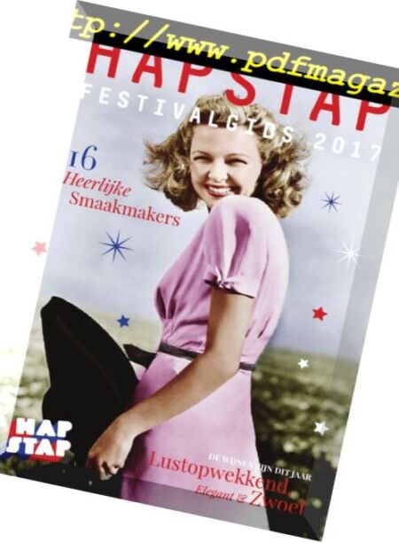 Hap Stap – Festival Gids 2017 Cover