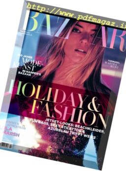 Harper’s Bazaar Germany – Juni-Juli 2017