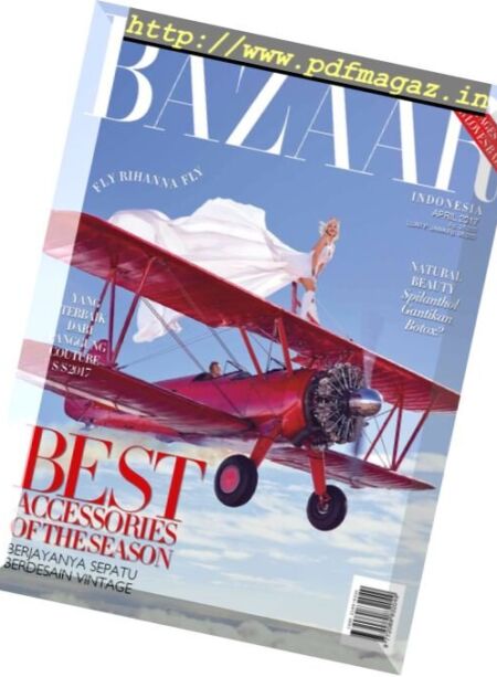 Harper’s Bazaar Indonesia – April 2017 Cover