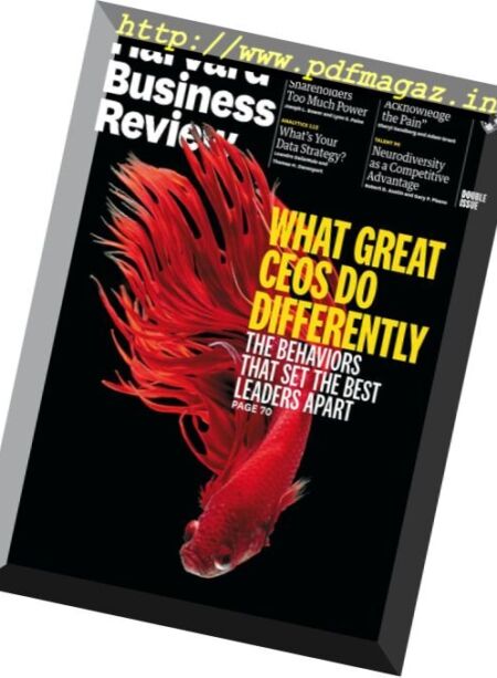 Harvard Business Review USA – May – June 2017 Cover