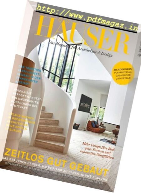 Hauser – Juni-Juli 2017 Cover