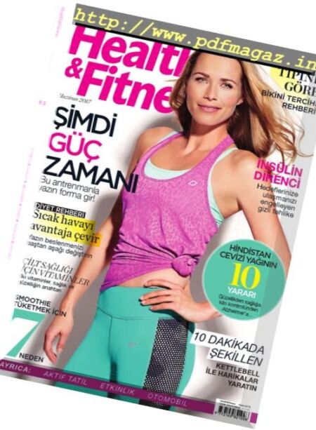 Health & Fitness Turkey – Haziran 2017 Cover
