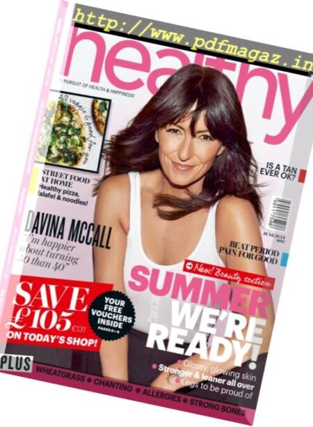 Healthy Magazine – June-July 2017 Cover