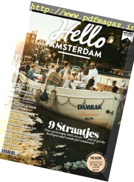 Hello Amsterdam – May-June 2017 Cover