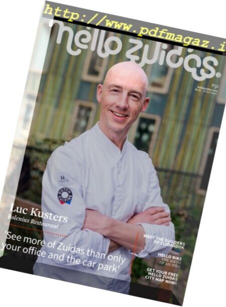 Hello Zuidas – May-June 2017 Cover