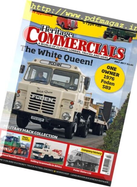 Heritage Commercials Magazine – July 2017 Cover