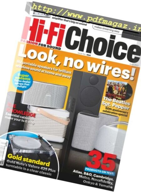 Hi-Fi Choice – June 2017 Cover
