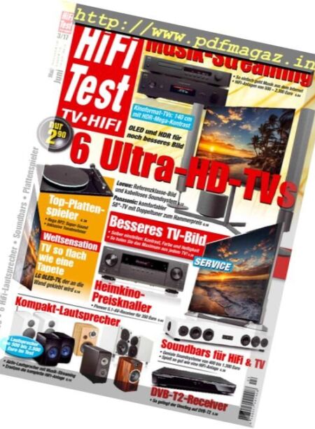 Hifi Test – Mai-Juni 2017 Cover