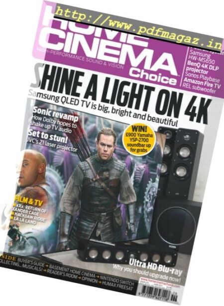 Home Cinema Choice – June 2017 Cover