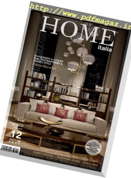 Home Italia – April-July 2017 Cover
