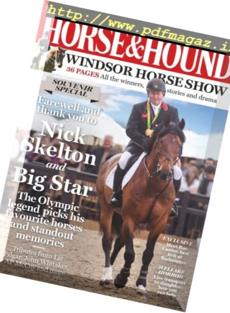 Horse & Hound – 18 May 2017 Cover