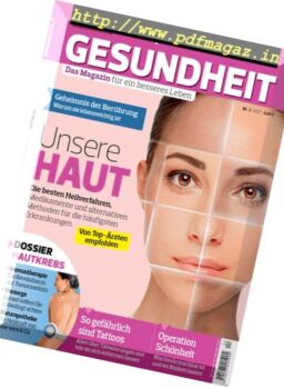 Horzu Gesundheit – Juni-August 2017
