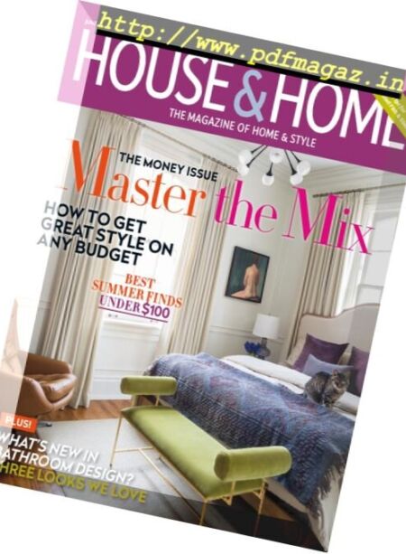 House & Home – June 2017 Cover