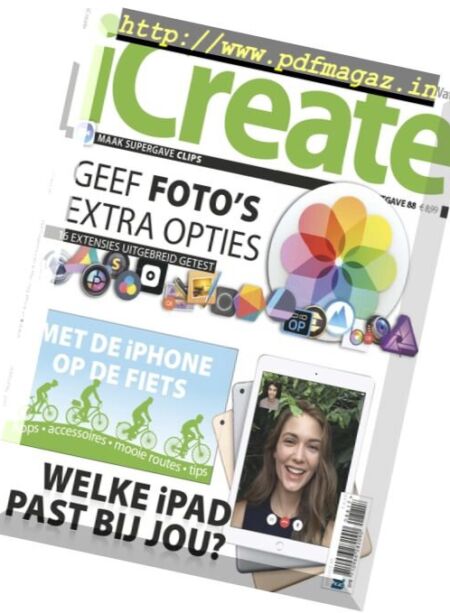 iCreate Netherlands – Uitgave 88, 2017 Cover