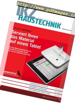 IKZ Haustechnik – April 2017