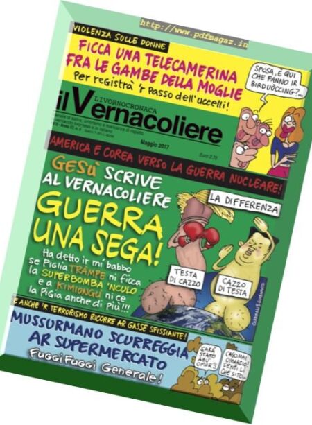 il Vernacoliere – Maggio 2017 Cover
