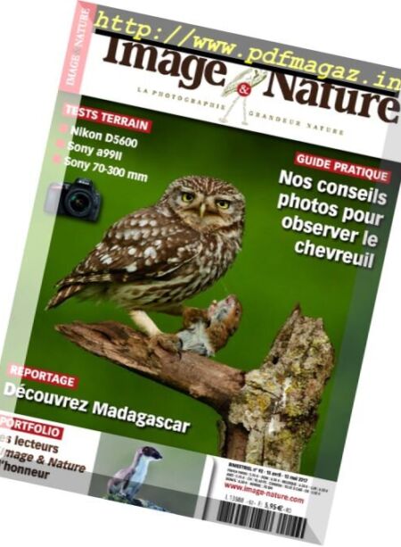 Image & Nature – Avril-Mai 2017 Cover