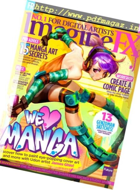 ImagineFX – July 2017 Cover