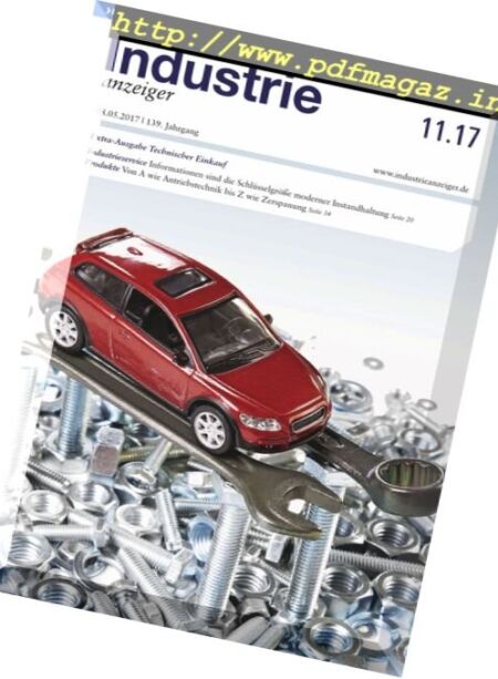 Industrie Anzeiger – Nr.11, 2017 Cover