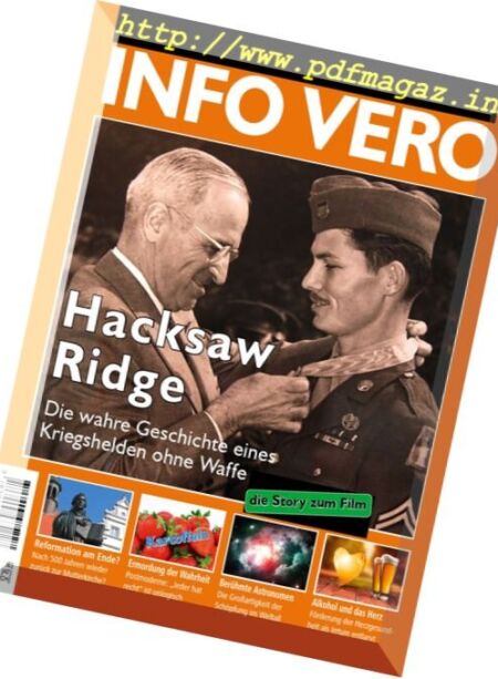 Info Vero – Nr.11, 2017 Cover